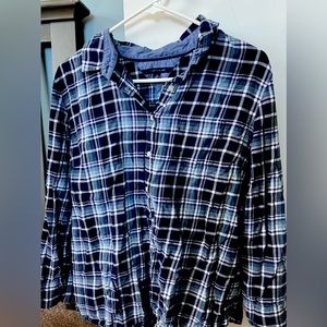 Blue Tommy Hilfiger Flannel!